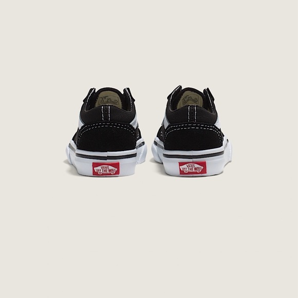 Vans Kids Black and White Classic Sneakers - Picture 9 of 10